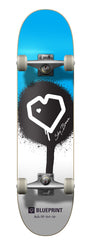 Blueprint x Sky Brown x MLSL Collab Guest Blue / White Complete Skateboard - 8.0"