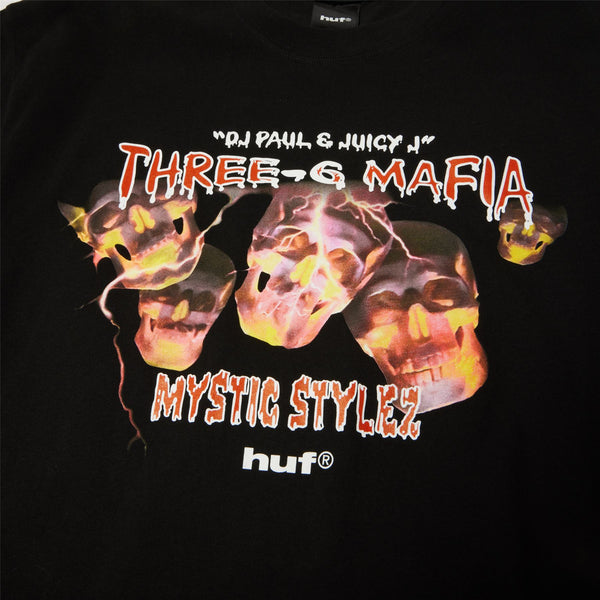 HUF Mystic Styles SS Tee (Black) - S