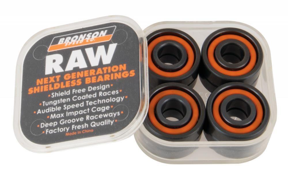 Bronson Speed Co. Bearings Raw (Pack of 8) - Skatewarehouse.co.uk
