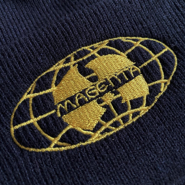 Magenta Shaolin Beanie Black