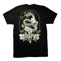 DGK Serpent Tee Black - Skatewarehouse.co.uk