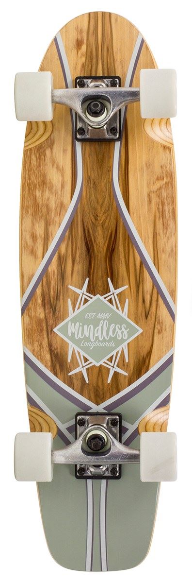 Mindless Core Cruiser Red Gum Cruiser Skateboard - 8