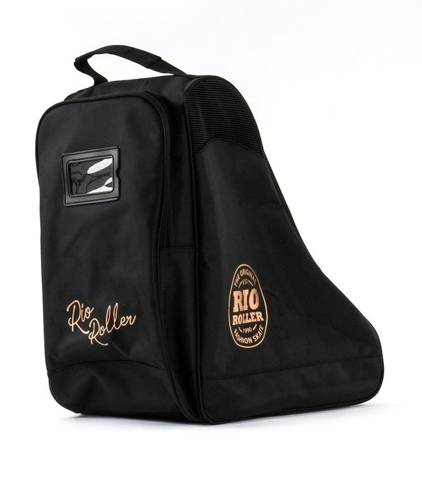 Rio Roller Rose Quad Roller Skate Bag - Rose Gold - Skatewarehouse.co.uk