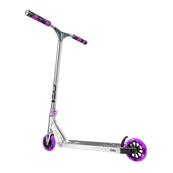 CORE CG1 Complete Scooter - Raw / Purple