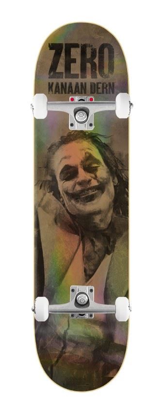 Zero Joker Kanaan Dern Bronze Iridescent x Venom Custom Complete Skateboard - 8.5