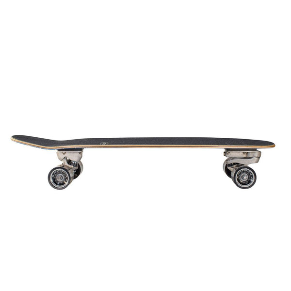 Carver Blue Widow - Surfskate Cruiser Skateboard Deck - 9.875