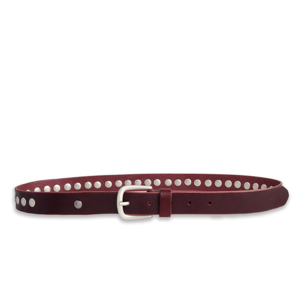 Polar Skate Co Niko Belt | Studs (Oxblood)