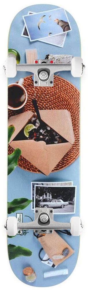 Habitat Dela Place Setting Complete Skateboard - 8.125" - Skatewarehouse.co.uk