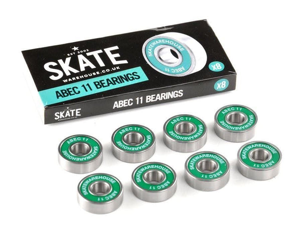 Venom x Skatewarehouse Full Skateboard Undercarriage Kit - Pro Hollow Black Trucks - Skatewarehouse.co.uk