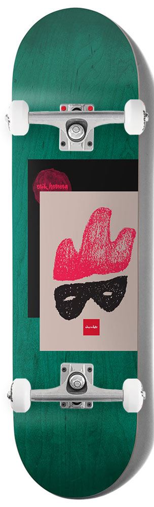 Chocolate Icon Erik Herrera x Venom Custom Complete Skateboard - 8.5