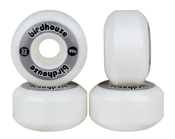 Birdhouse Skateboard Wheels Logo 99a (PK 4) - Grey - Skatewarehouse.co.uk