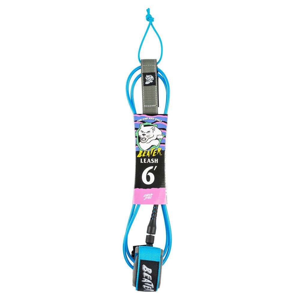 Catch Surf - Beater 6' Leash - Light Blue & Grey