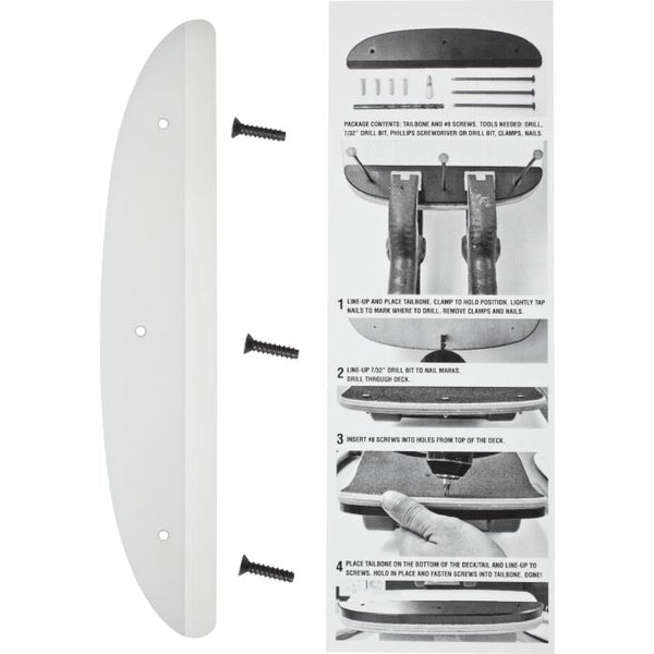 Powell-Peralta Tail Bone • White Accessories