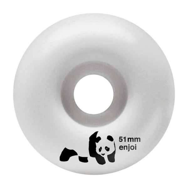 Enjoi Panda FP Yellow Complete Skateboard - 7.5