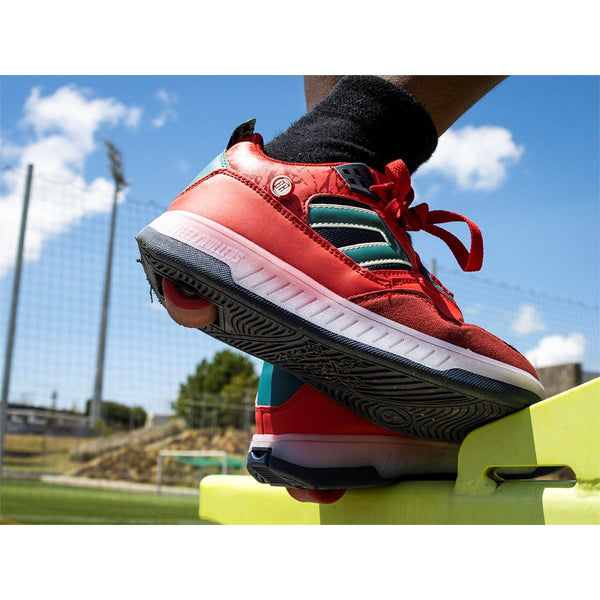 Breezy Rollers Shoes With Wheels - Light Beam Light Up - Red / Blue - Skatewarehouse.co.uk