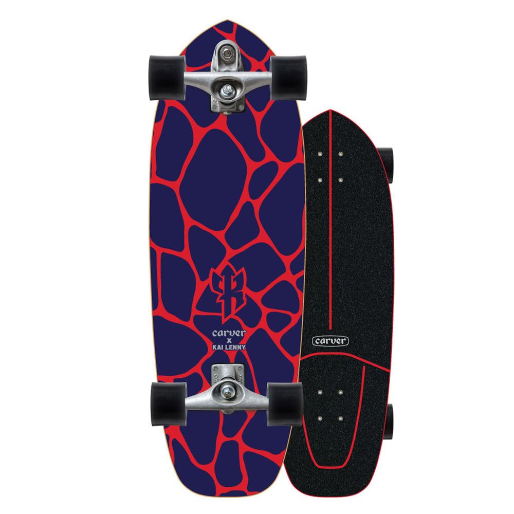 Carver Skateboards 31" Kai Lenny Lava - C7 Cruiser Complete
