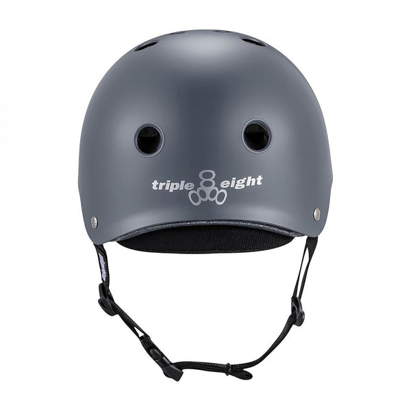 Triple Eight Helmet Deep Cover - Grey Matte