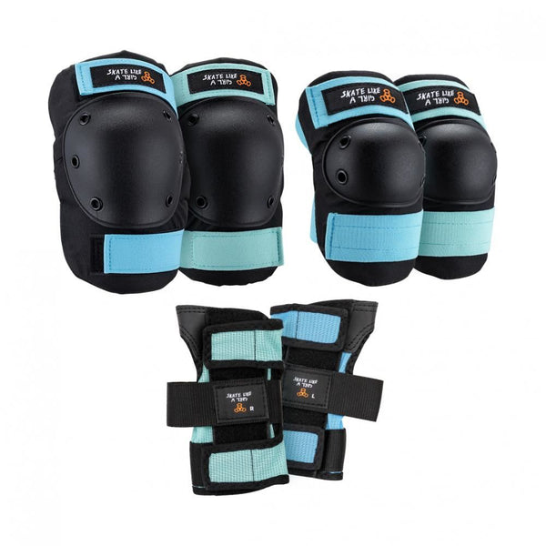 Triple Eight Pads Saver Pack S.L.A.G. - Blue / Green