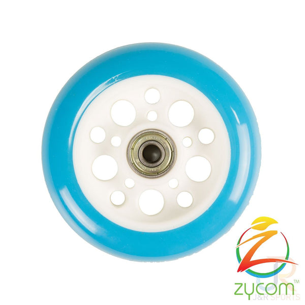 Zycom - 100Mm Rear Wheel - Blue / White - Skatewarehouse.co.uk