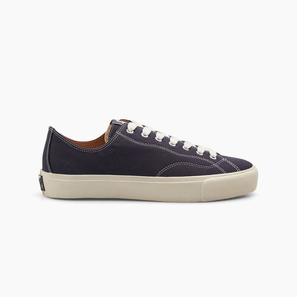 VM003-LO Canvas (Ebony / White) Shoes - UK 8.5