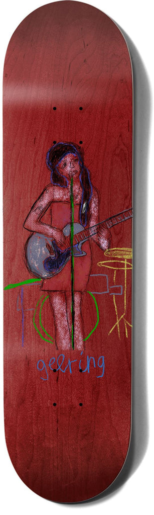 Girl Cherry Breana Geering Skateboard Deck - 8.0" - Skatewarehouse.co.uk