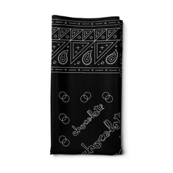 Chocolate Bandana Black - Skatewarehouse.co.uk
