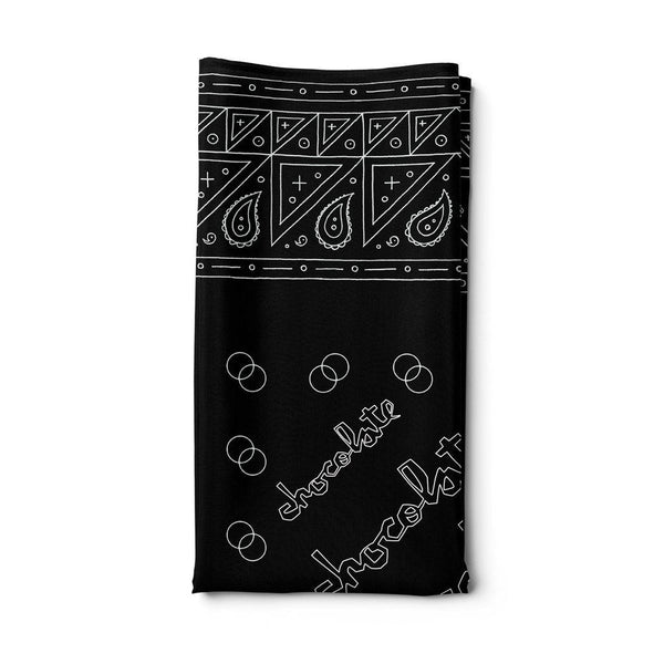 Chocolate Bandana Black - Skatewarehouse.co.uk