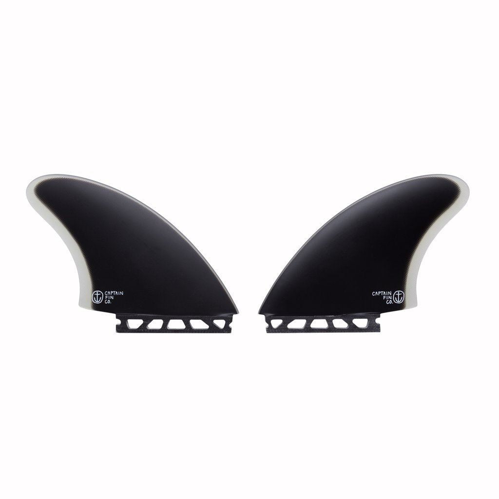 Captain Fin Co - CF Twin Keel - Large - Black (Futures) - L
