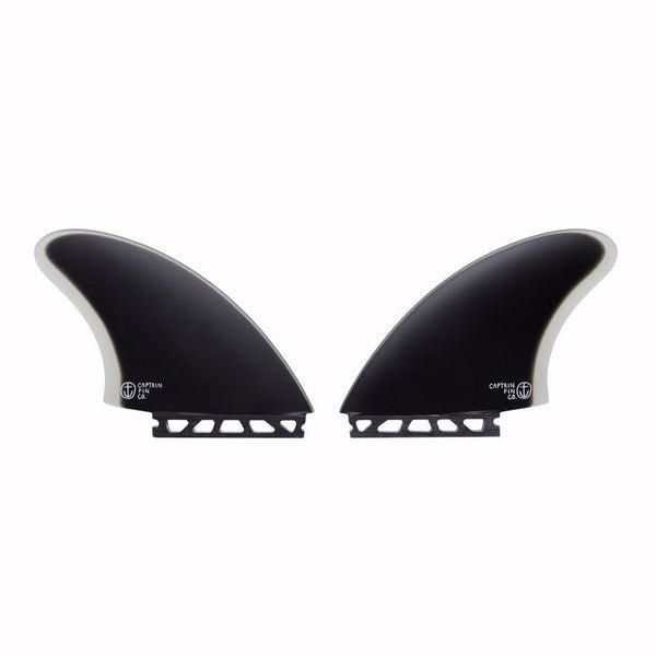 Captain Fin Co - CF Twin Keel - Large - Black (Futures) - L