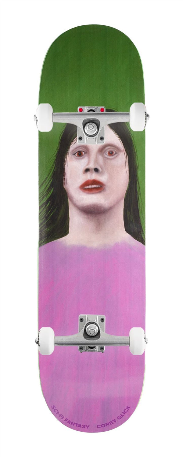 Sci-Fi Fantasy Glick Portrait x Venom Custom Complete Skateboard - 8.5
