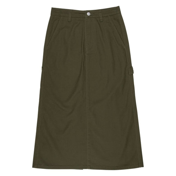 Santa Cruz Womens Skirt Classic Carpenter Skirt - Khaki - Skatewarehouse.co.uk