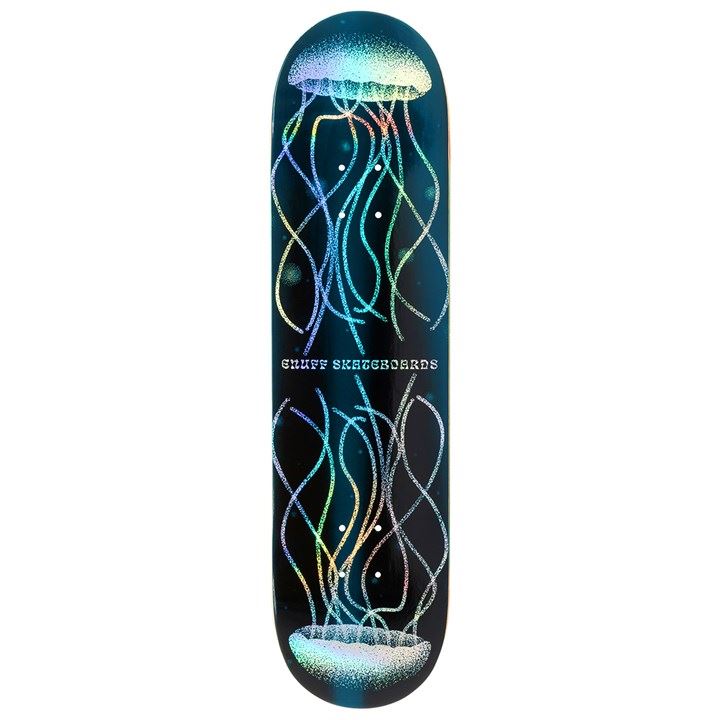Enuff Designer Skateboard Deck - 8.5" - Abyss Hologram Jellyfish