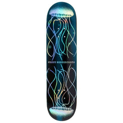 Enuff Designer Skateboard Deck - 8.5" - Abyss Hologram Jellyfish