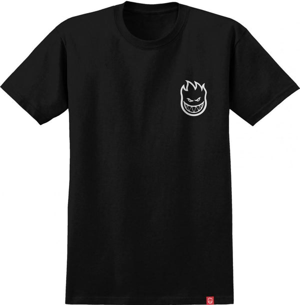 Spitfire T-Shirt Lil Bighead - Black / White - Skatewarehouse.co.uk