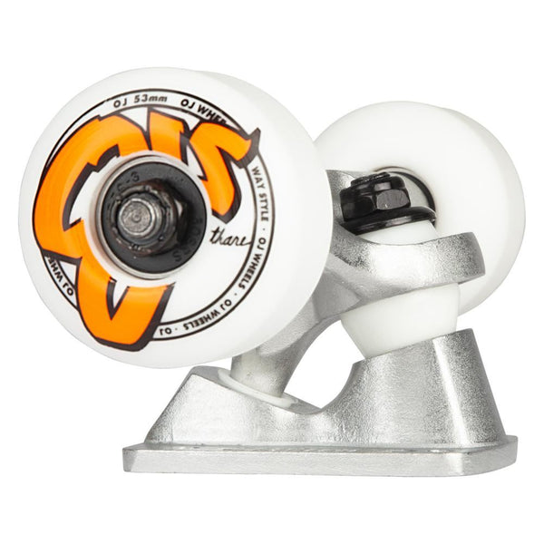 Bullet Truck 101a 53mm OJ Logo 1t/2w/4b Undercarriage Kit  - 145 - Skatewarehouse.co.uk