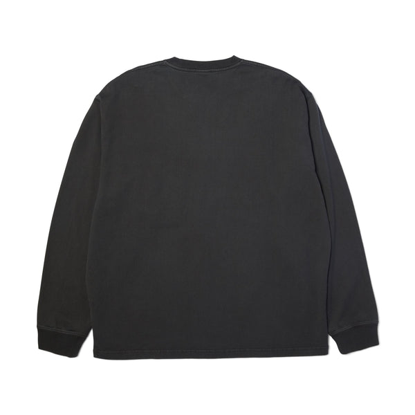 HUF 89 Heavyweight LS Knit Top (Anthracite)