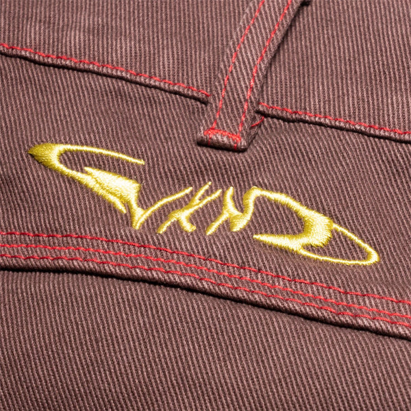 WKND Rigid Loosies Pants Brown - Skatewarehouse.co.uk