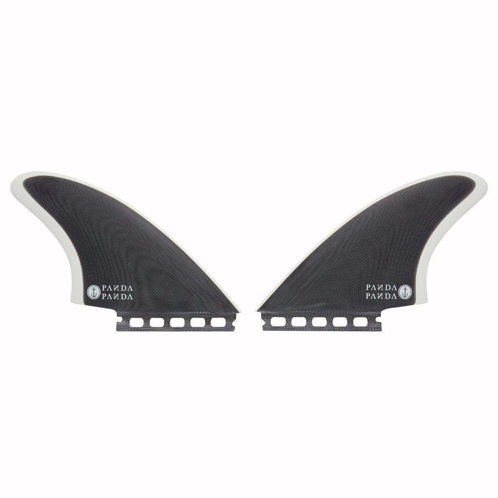 Captain Fin Co - Panda Twin Keel - Medium - Black / White (Futures) - M