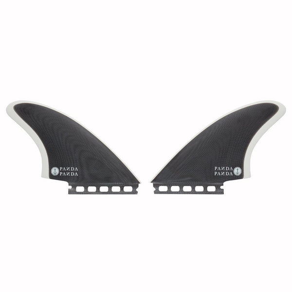 Captain Fin Co - Panda Twin Keel - Medium - Black / White (Futures) - M