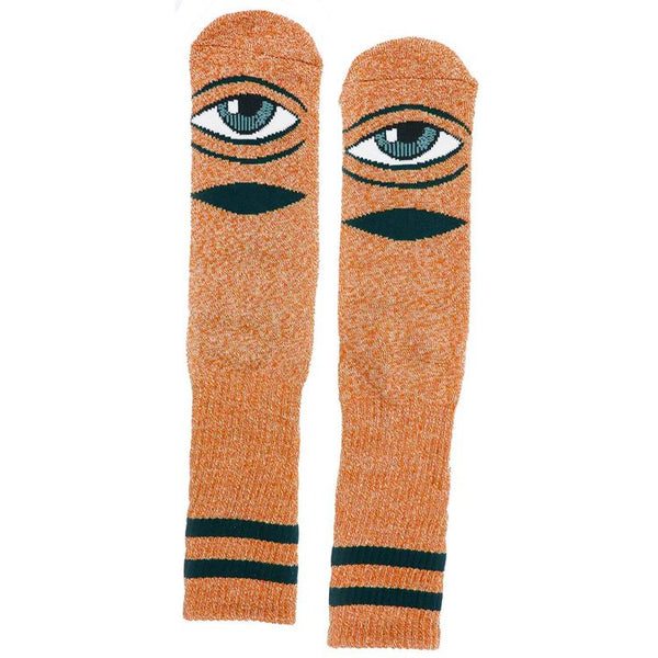 Toy Machine Heather Sect Eye Sock Heather Orange