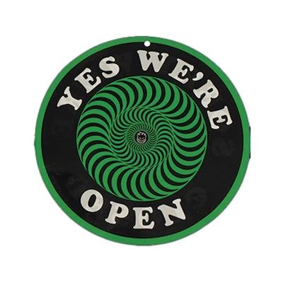 Spitfire Open / Close Sign Skateboard Deck