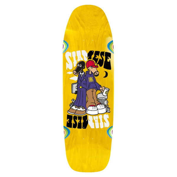 Heritage New Deal New Siamese Multi Skateboard Deck - 9.62