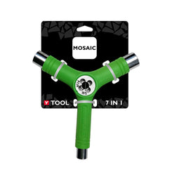 Y Tool Mosaic Green