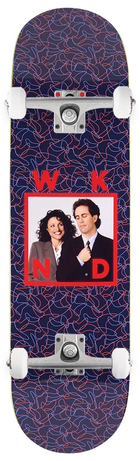 WKND Jerry & Elaine 'Date Series' (WB) x Venom Custom Complete Skateboard - 8.25
