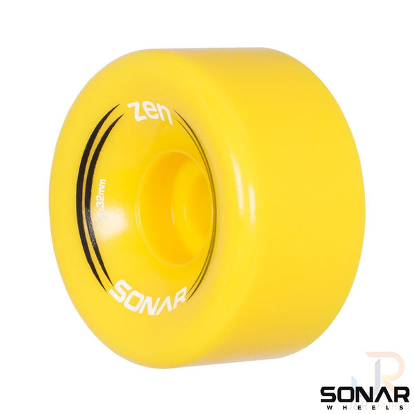Sonar (4) Zen - Yellow - / 85a Skateboard Wheels - 62mm