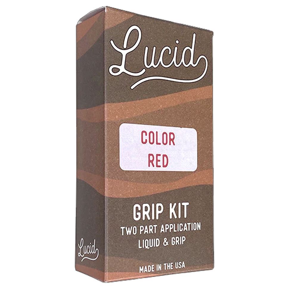 Lucid Grip - Colour - Red Skateboard Grip Tape