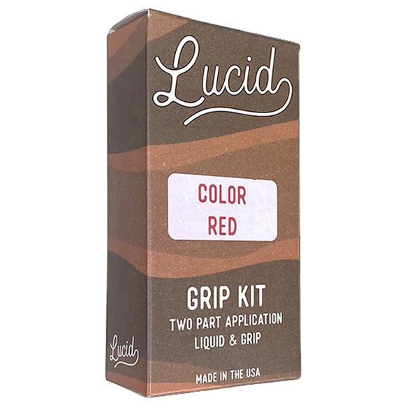 Lucid Grip - Colour - Red Skateboard Grip Tape