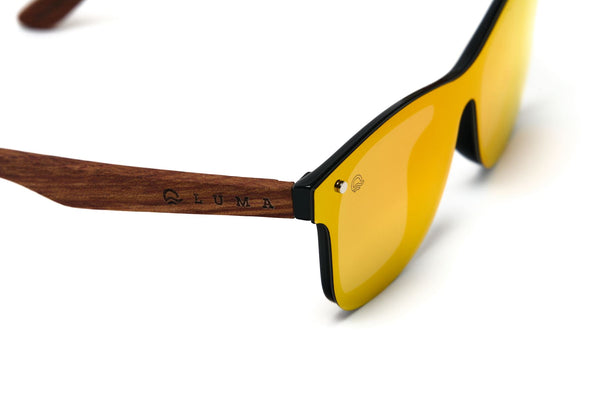 Luma Croyde Recycled Sunglasses - Fire - Skatewarehouse.co.uk