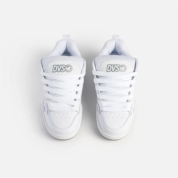 DVS Comanche Skate Shoes White White Grey