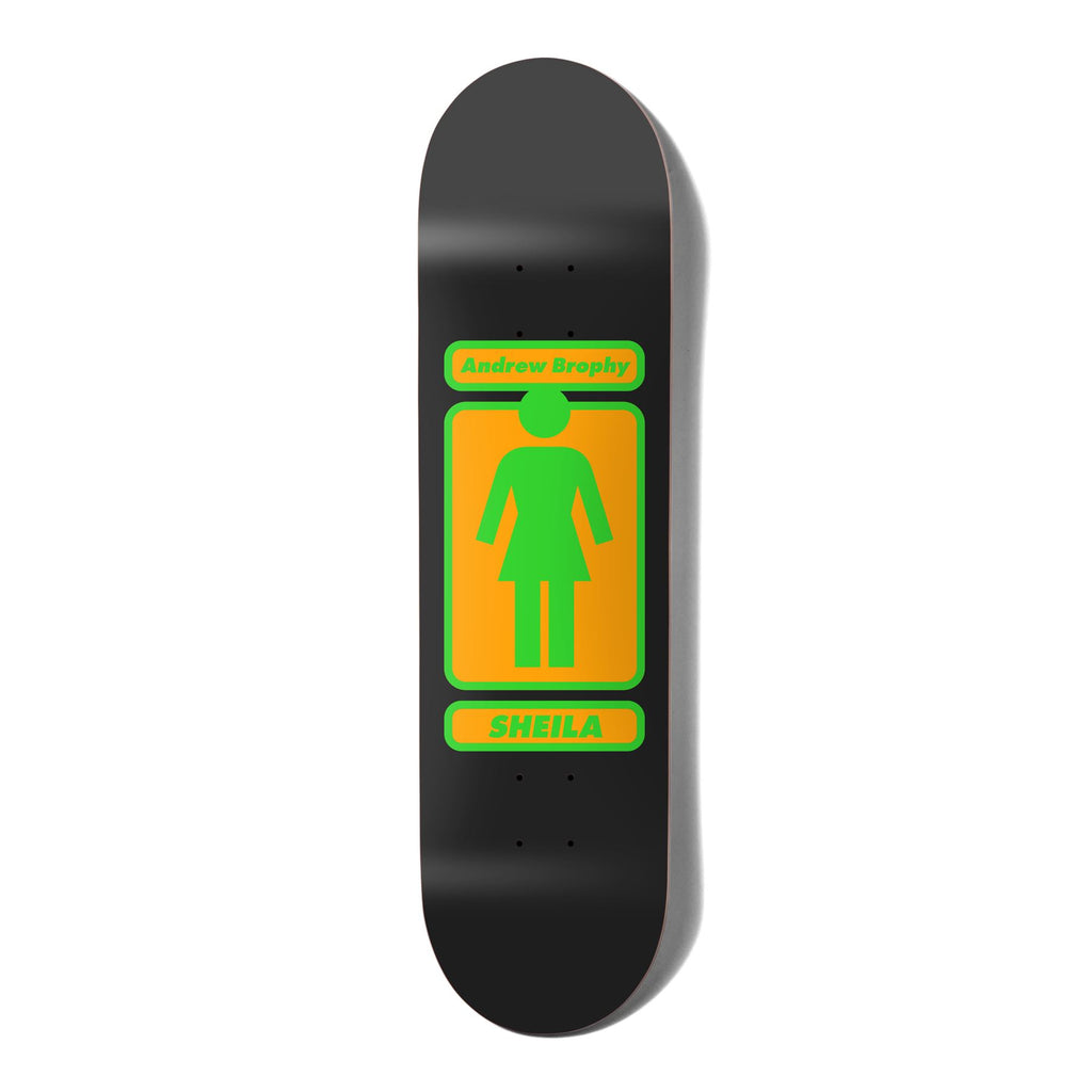 Girl Til W44D1 Andrew Brophy Skateboard Deck - 8.0" - Skatewarehouse.co.uk